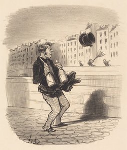 Proszę wejść, panie... proszę się nie krępować... autorstwa Honoré Daumier