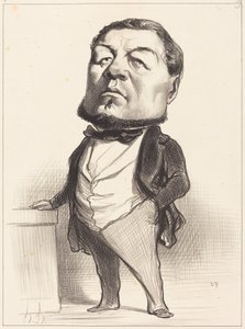 F.J. Ducoux autorstwa Honoré Daumier