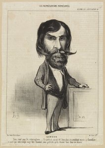 Gambon autorstwa Honoré Daumier