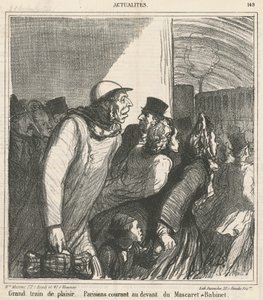 Świetny pociąg do zabawy autorstwa Honoré Daumier