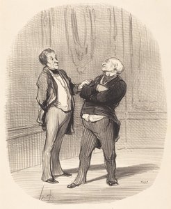 Jest wojna... czynsze będą... maleć... autorstwa Honoré Daumier