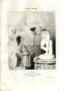 Ilustracja Honore Daumier (1808-1879) w Le Charivari autorstwa Honoré Daumier