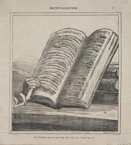 Rzeczywistość (nr 77): Nie dziwcie się, że jest długa i z wieloma poprawkami autorstwa Honoré Daumier