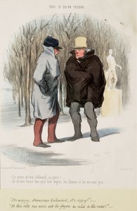 Szczypie, panie Galimard, szczypie!... autorstwa Honoré Daumier