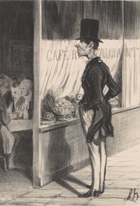 Mam trzy grosze autorstwa Honoré Daumier