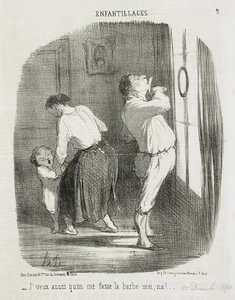 Ja też chcę, żeby mi zrobiono ... autorstwa Honoré Daumier