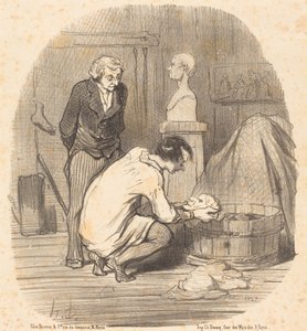 Artysta - to jest to!... autorstwa Honoré Daumier