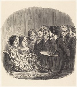 Poltergeist autorstwa Honoré Daumier