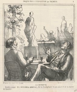 Bar autorstwa Honoré Daumier