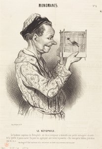 Miłośnik zwierząt autorstwa Honoré Daumier