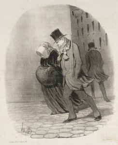 Dobrzy mieszczanie (seria grafik) autorstwa Honoré Daumier