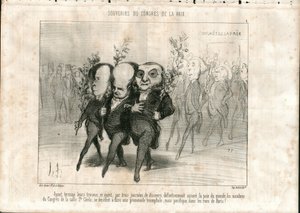 Charivari autorstwa Honoré Daumier