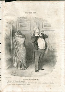 Charivari autorstwa Honoré Daumier