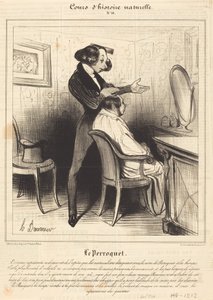 Papuga autorstwa Honoré Daumier