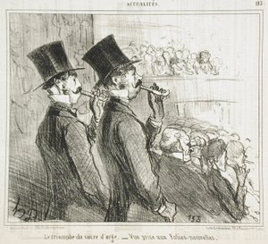 Triumf cukru jęczmiennego autorstwa Honoré Daumier