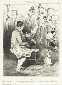 Stary kawaler autorstwa Honoré Daumier