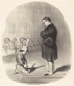 Następstwa powstania autorstwa Honoré Daumier