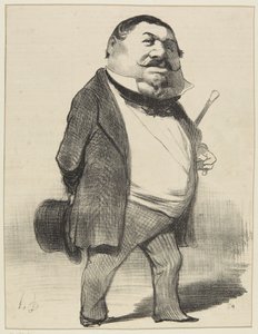 „Lucien Murat” autorstwa Honoré Daumier