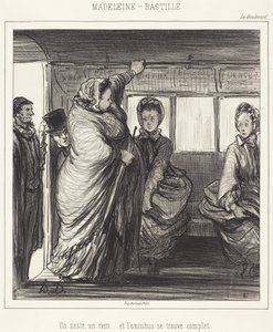 Madeleine-Bastille autorstwa Honoré Daumier