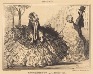 Moda wiosenna z 1855 roku autorstwa Honoré Daumier