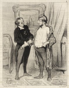 Mój drogi, zapewniam cię, że ja cię... autorstwa Honoré Daumier