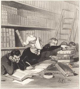 Proszę pana, przepraszam, jeśli ci trochę przeszkadzam... autorstwa Honoré Daumier