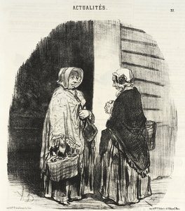 Tak, pani Chaboulard... dwudziestu czterech handlarzy korzennych... autorstwa Honoré Daumier