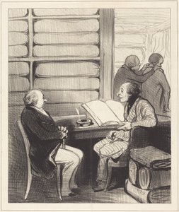 Tak, mój drogi panie Badoulard, zamierzam... autorstwa Honoré Daumier