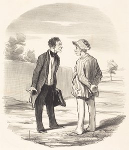 Tak, Monsieur Gimblet, porządek nie zostanie... przywrócony... autorstwa Honoré Daumier