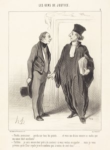 Przegrane, panie... przegrane pod każdym względem... autorstwa Honoré Daumier