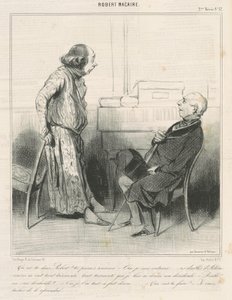 Co się z tobą dzieje, Robercie? ... autorstwa Honoré Daumier