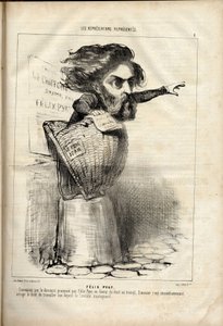 charivari autorstwa Honoré Daumier