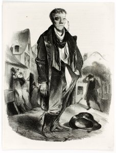 Pijak autorstwa Honoré Daumier