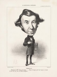 Tocqueville, 1849 autorstwa Honoré Daumier