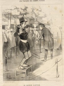 Zelektryzowany wojownik autorstwa Honoré Daumier