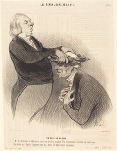 Nagroda poetycka autorstwa Honoré Daumier