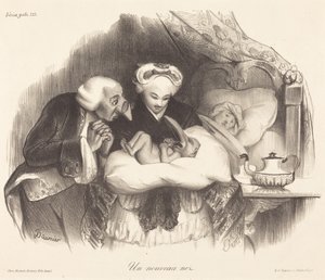 Nowy nos autorstwa Honoré Daumier