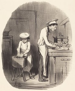 Widzisz, chłopcze, mylisz się... autorstwa Honoré Daumier