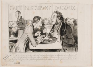 Widzisz, Bertrand, w tej modnej dzielnicy przemysłowców... autorstwa Honoré Daumier