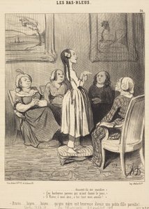 ...choćby mieli mnie przeklinać. Ci barbarzyńscy rodzice... autorstwa Honoré Daumier