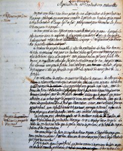 Strona z traktatu Mirabeau o rolniczej, gospodarczej i militarnej organizacji monarchii pruskiej „De la Monarchie Prussienne” (tusz na papierze) autorstwa Honore Gabriel de comte de Mirabeau Riqueti