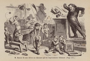 Ilustracja do Un Bon Petit Diable (grawerunek)