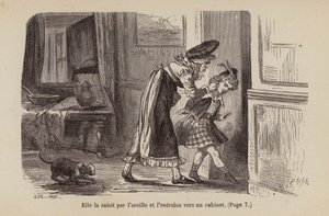 Ilustracja do Un Bon Petit Diable (grawerunek)