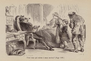 Ilustracja do Un Bon Petit Diable (grawerunek)
