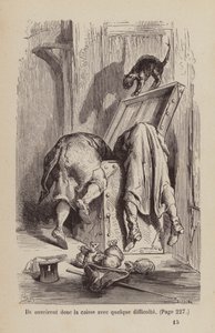 Ilustracja do Un Bon Petit Diable (grawerunek)