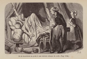 Ilustracja do Un Bon Petit Diable (grawerunek) autorstwa Horace (after) Castelli