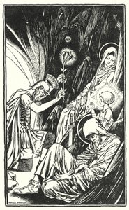 Dzieci z Betlejem (litografia) autorstwa Horace J. Knowles
