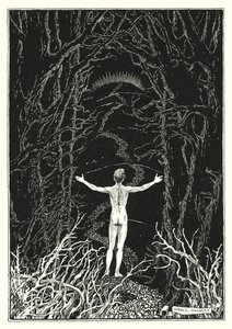 Ilustracja do Kazania na górze (grawerunek) autorstwa Horace J. Knowles