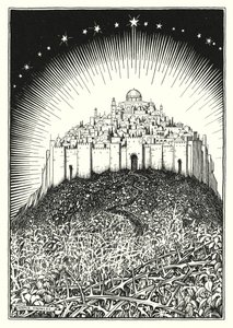 Ilustracja do Kazania na górze (grawerunek) autorstwa Horace J. Knowles