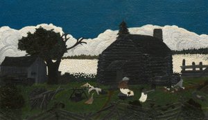 Kabina w Bawełnie, ok. godz. 1931-1937.